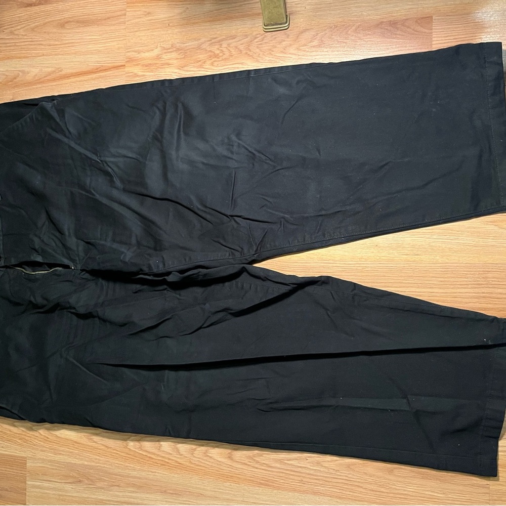 George men’s black dress pants size 46x30